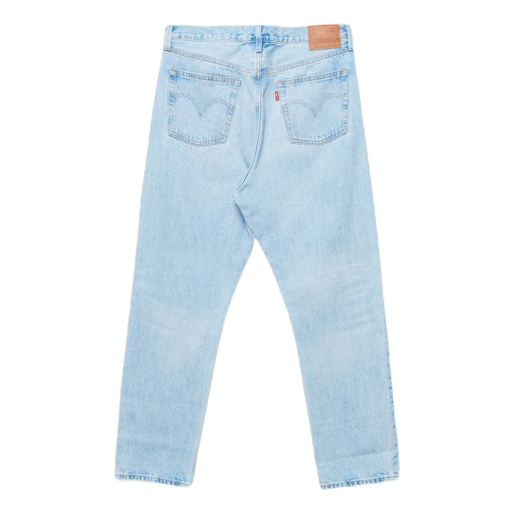 501 Crop Blue