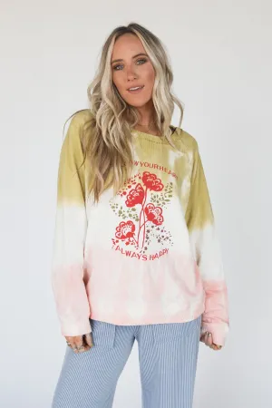 Always Happy Pullover - Sage
