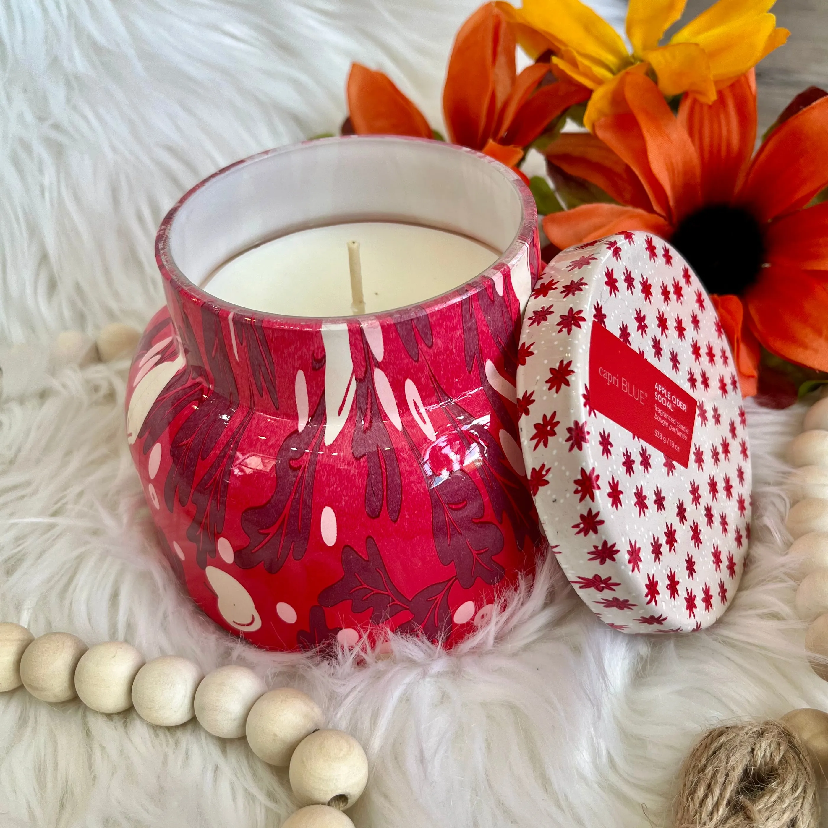 Apple Cider Social Pattern Play Signature 19oz Candle