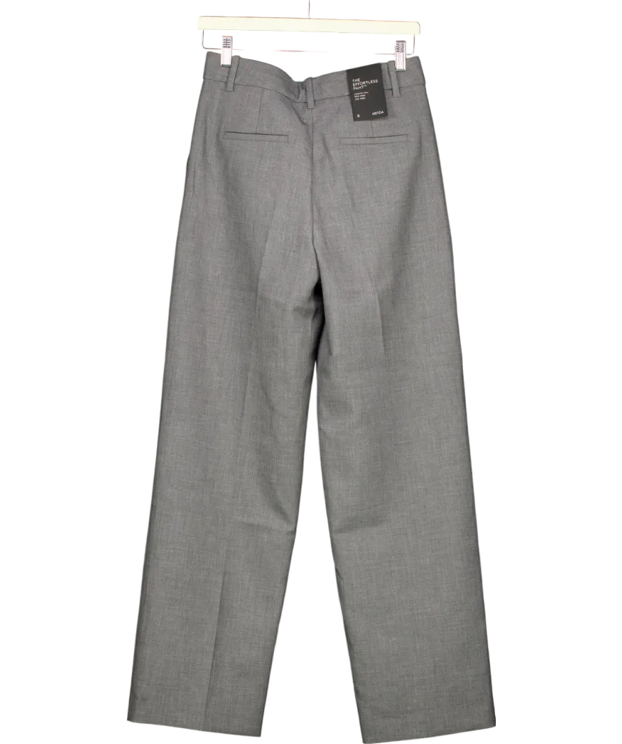 Aritzia Grey The Effortless Pant UK 6