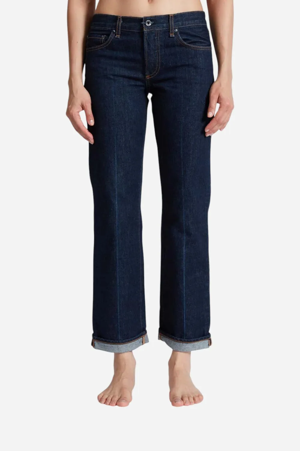 ASKKNY Low Rise Straight Baby Cuff