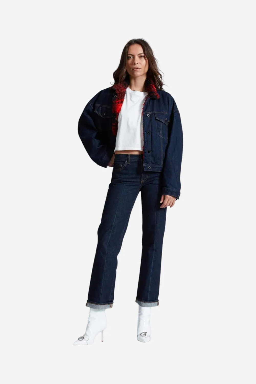 ASKKNY Low Rise Straight Baby Cuff