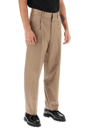 'blomberg' loose pants with tapered leg