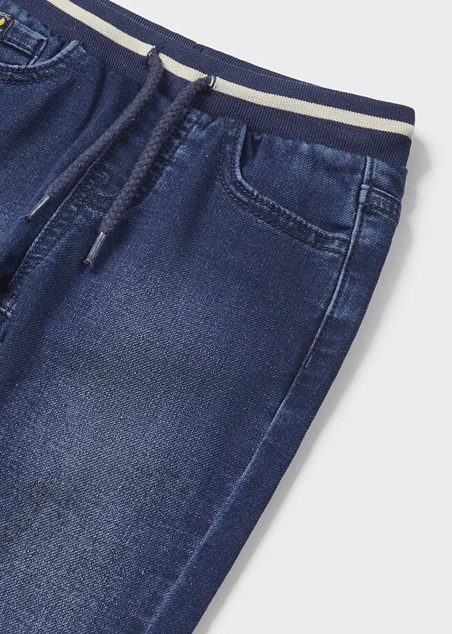 Boys Soft Denim Joggers