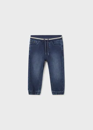 Boys Soft Denim Joggers