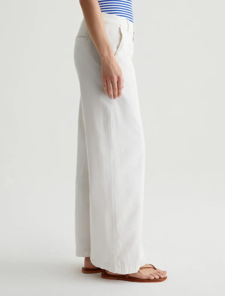 CADEN WIDE LEG IN POWDER