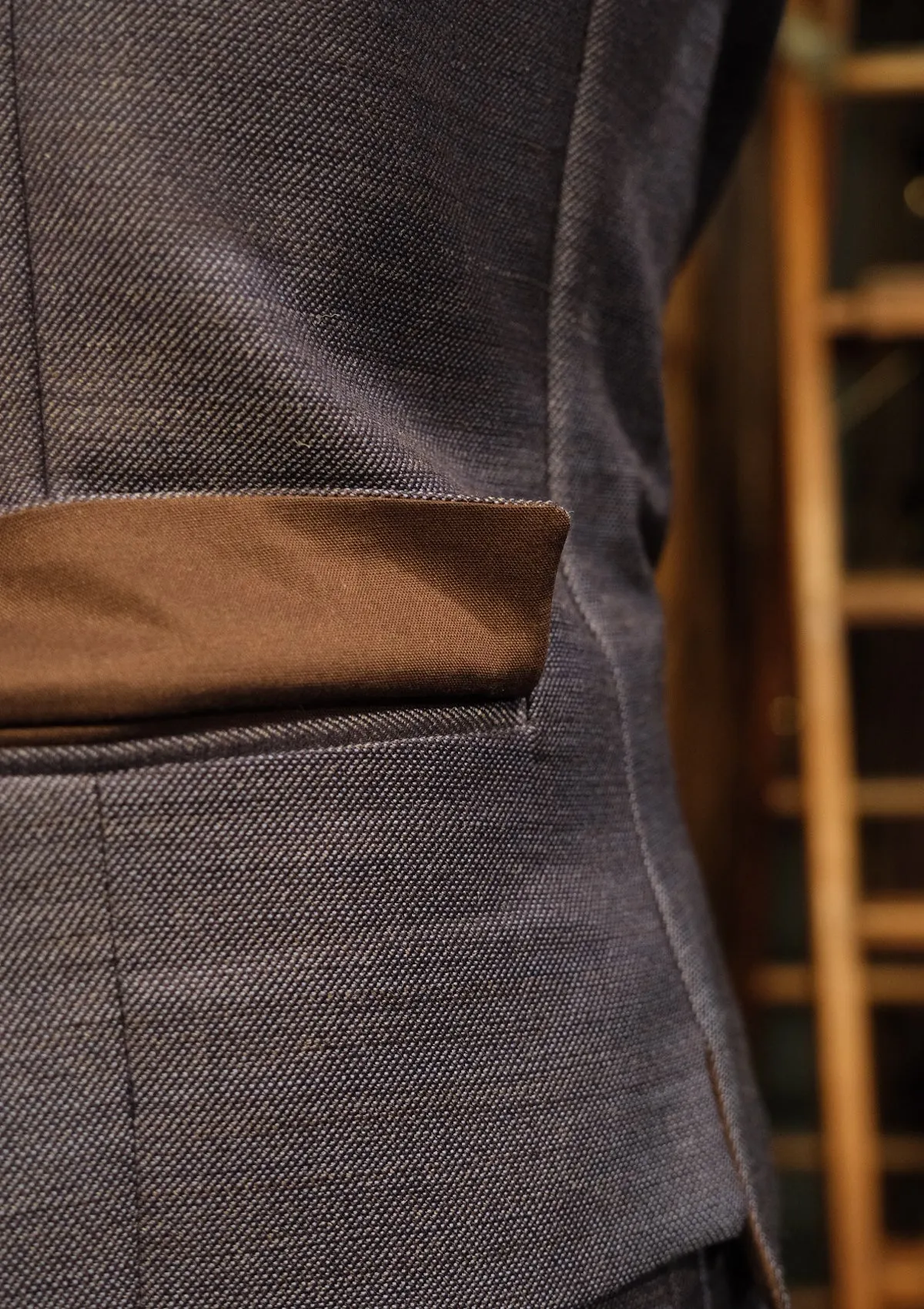 Capri Waistcoat - Denim Blue