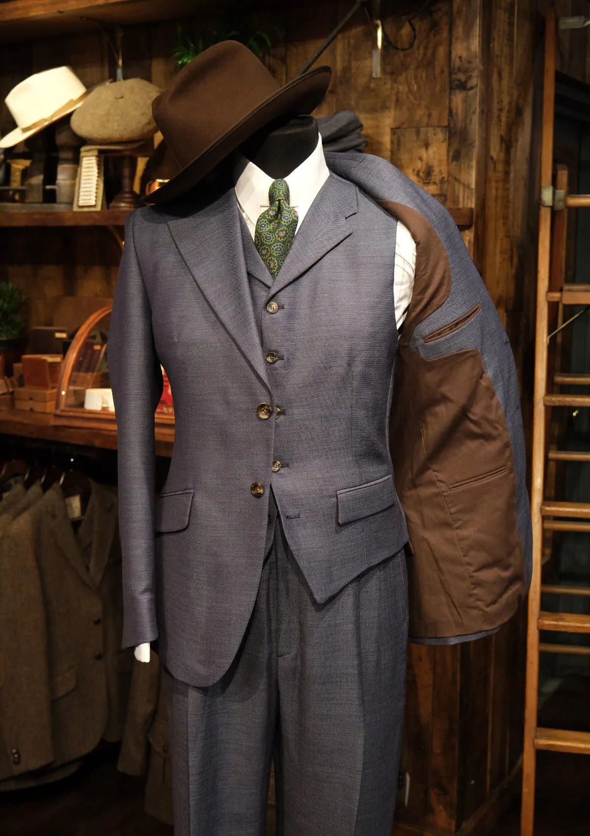 Capri Waistcoat - Denim Blue