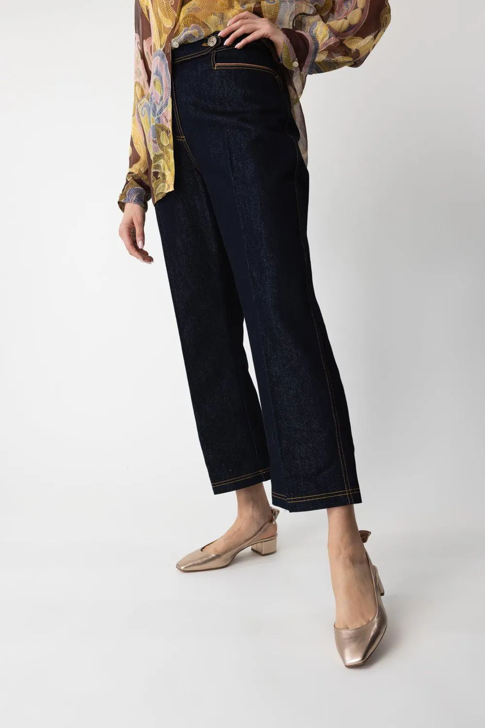 Cropped Jeans