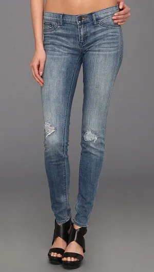 Dittos Jessica Low Rise Denim Jegging in Lost Bikini