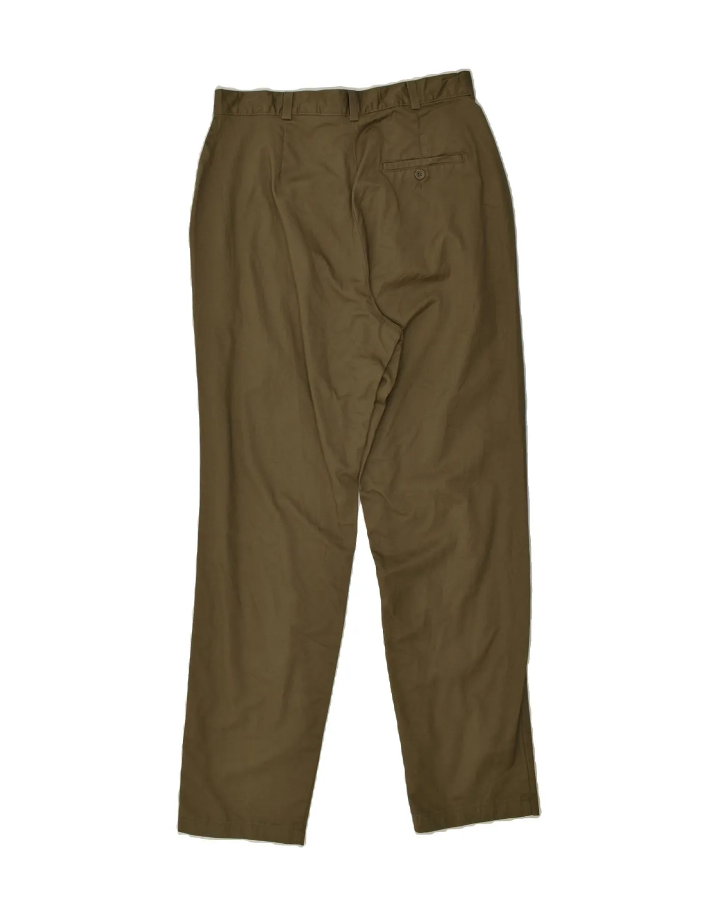 DOCKERS Womens Khakis Slim Casual Trousers UK 14 Large W32 L33 Khaki