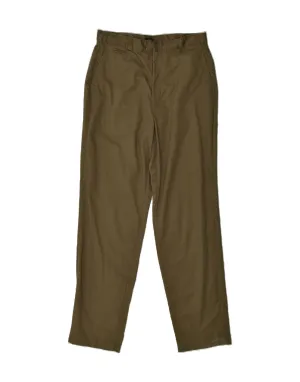 DOCKERS Womens Khakis Slim Casual Trousers UK 14 Large W32 L33 Khaki