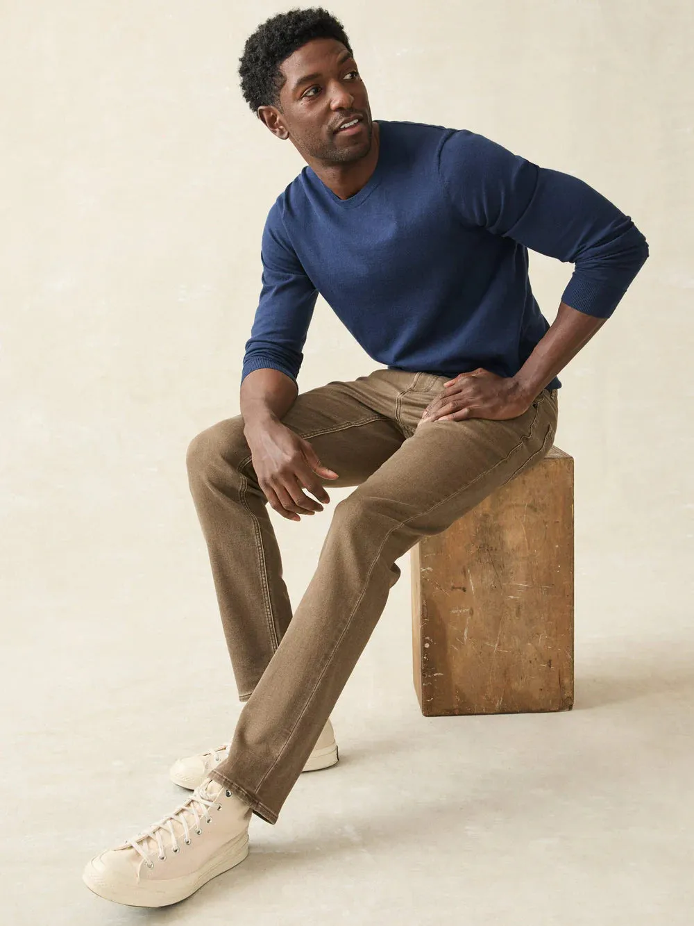 Faherty Stretch Terry Pants