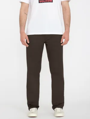 Frickin Modern Stretch Chino Trousers - DARK BROWN