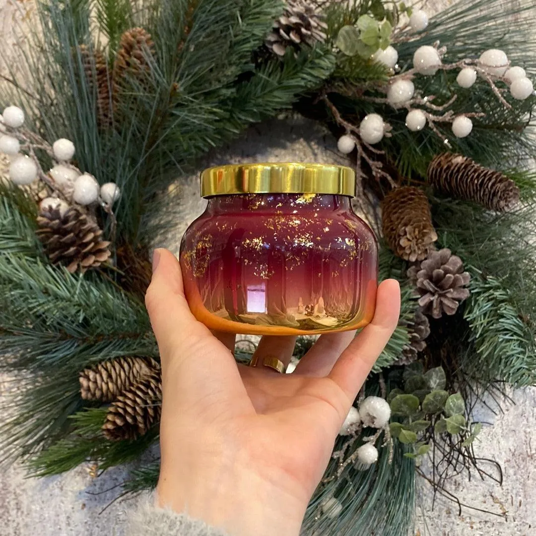 Glimmer Petite 8oz Tinsel & Spice Candle