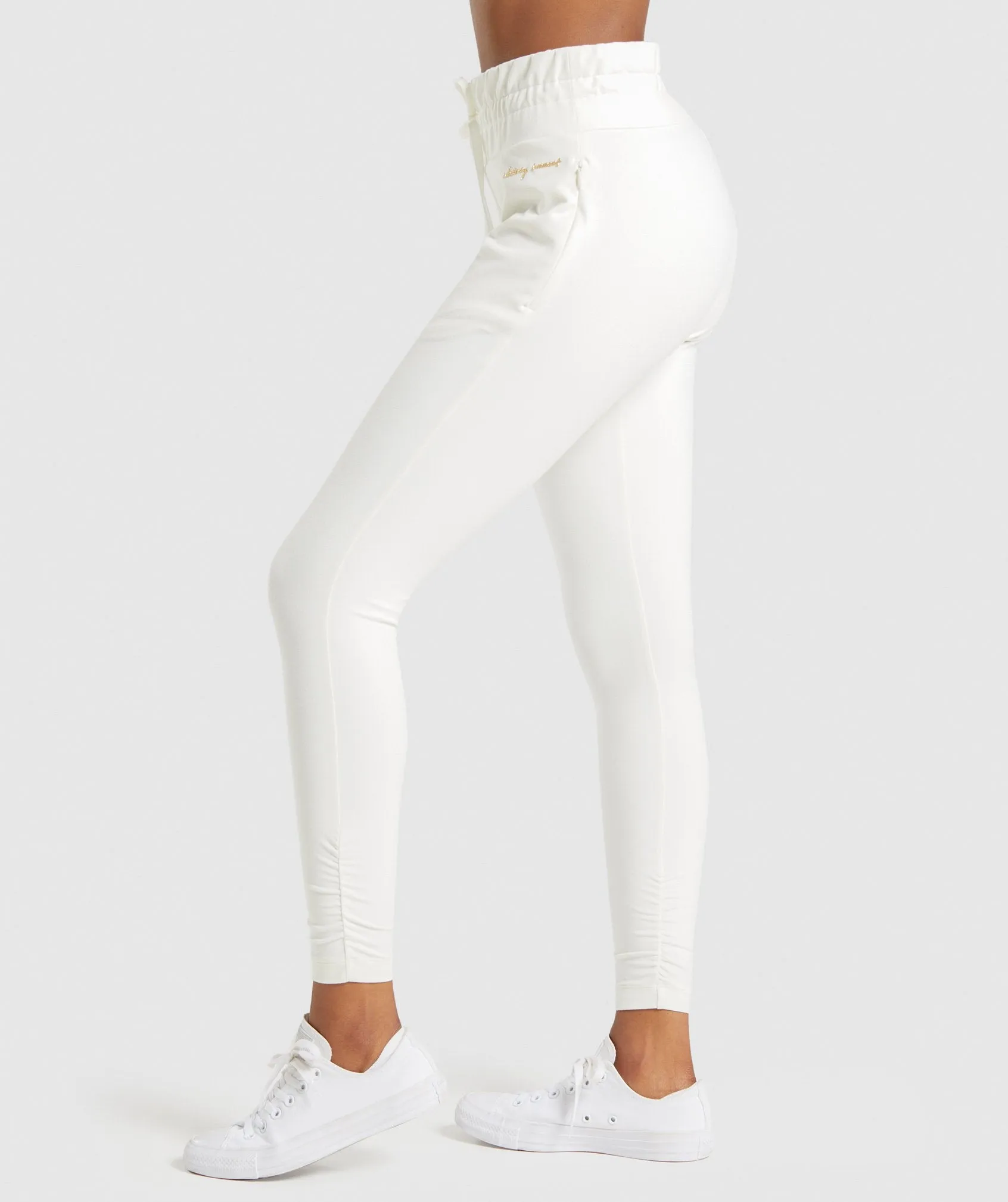 Gymshark Whitney Fitted Joggers - Unbleached