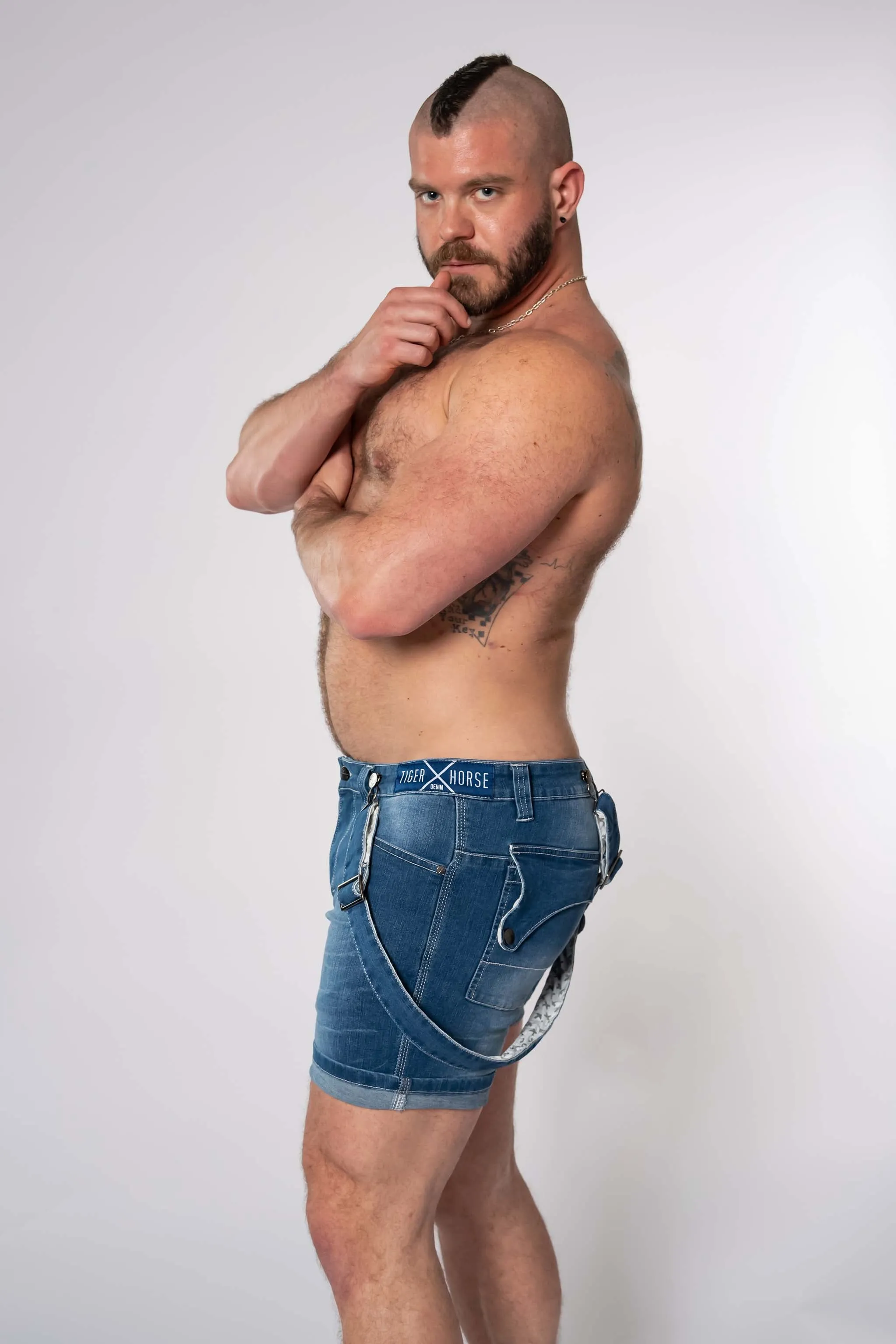 HOMAR Sky Blue no-rips Short