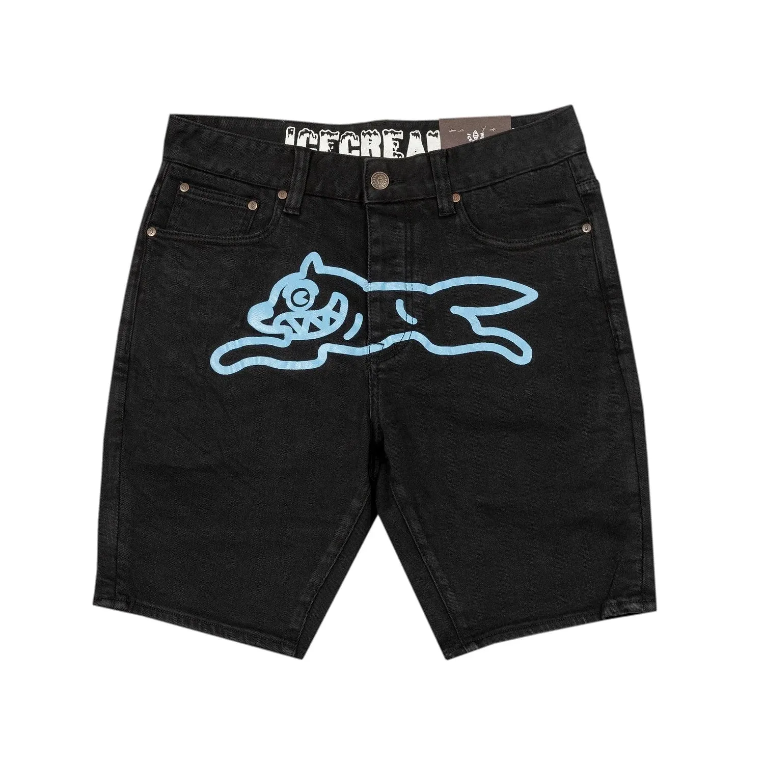 ICECREAM Mens Blue Jean Short