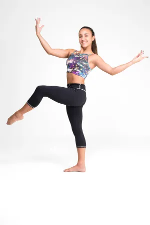 Lakshmi Capri, Black, Cool Form Light