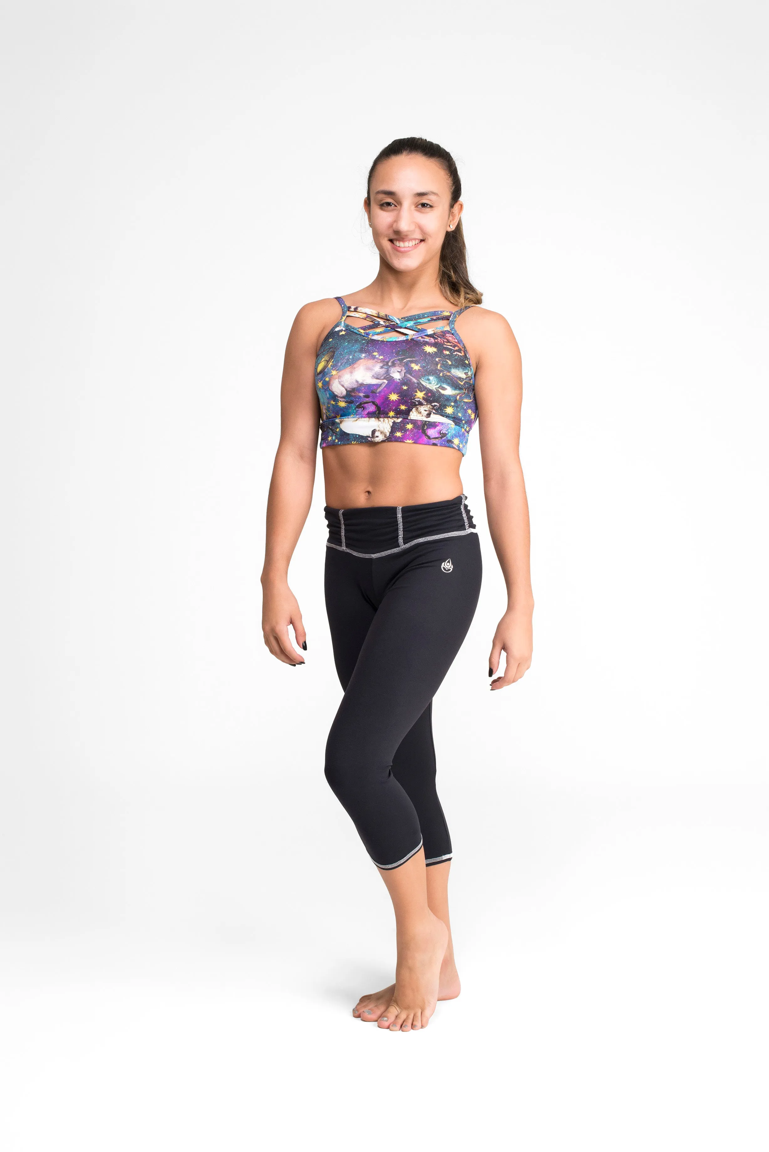 Lakshmi Capri, Black, Cool Form Light
