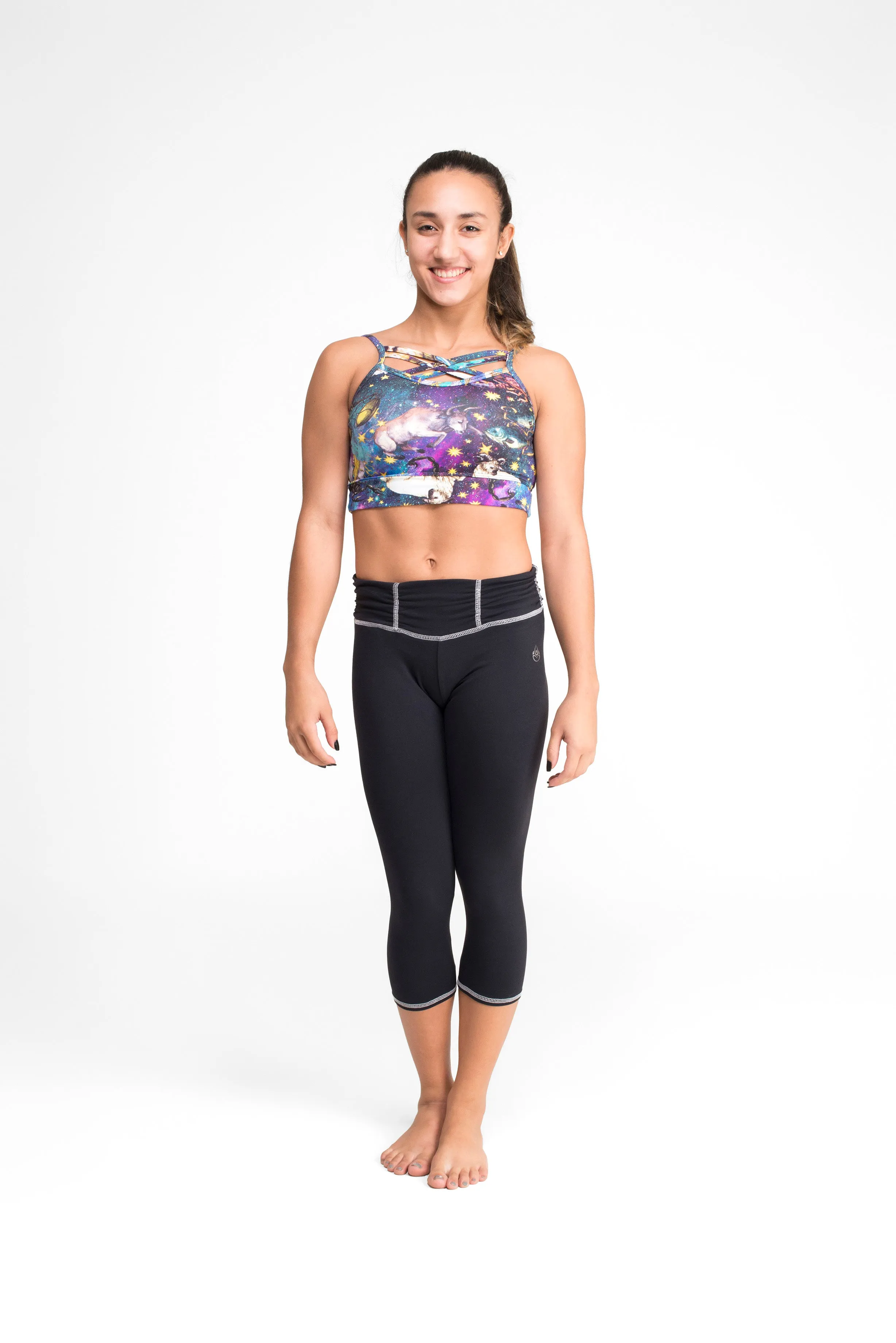 Lakshmi Capri, Black, Cool Form Light