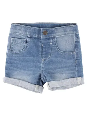 Light Wash Girl's Jean Stretch Shorts
