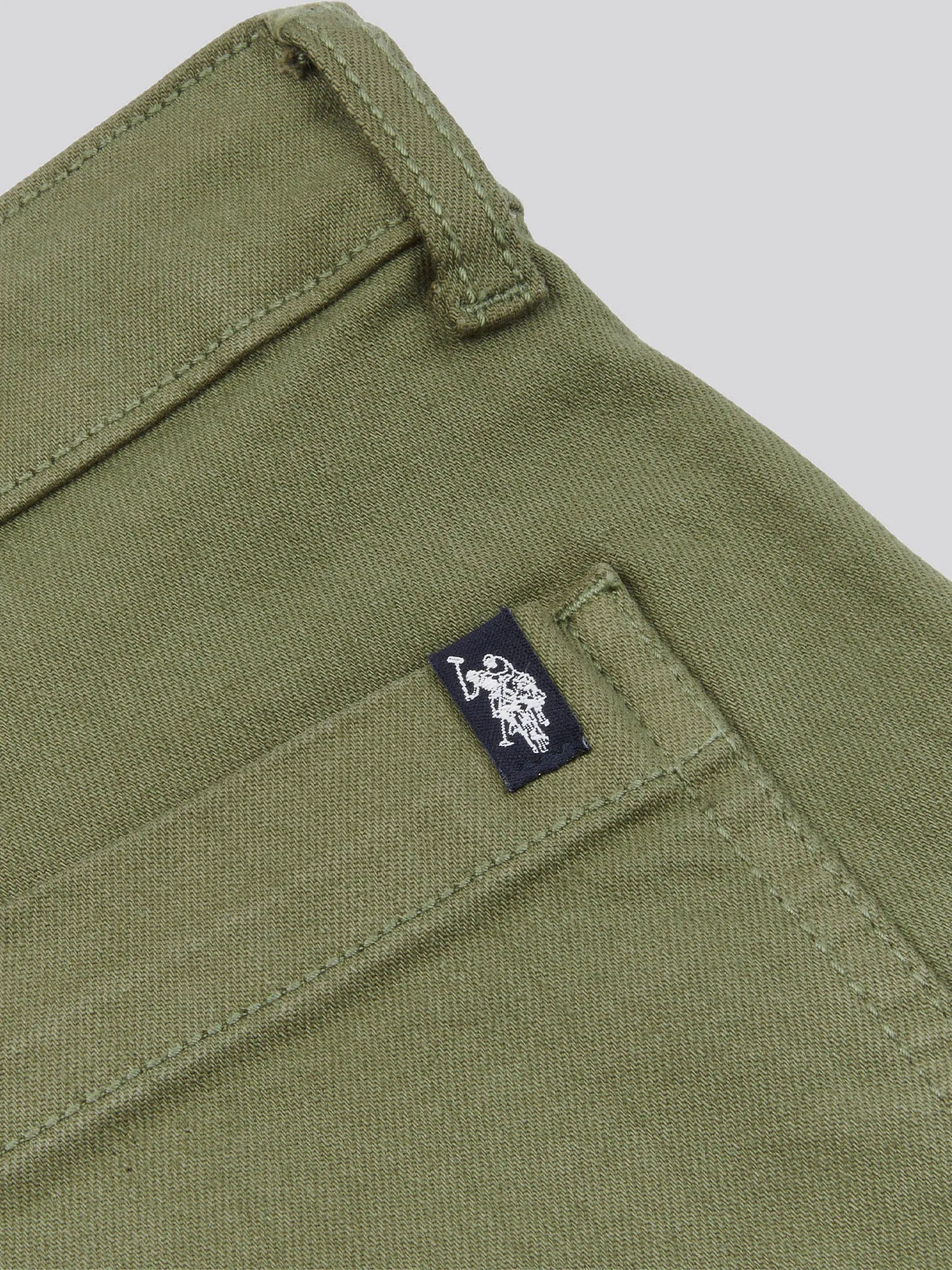 Mens Utility Trousers in Burnt Olive