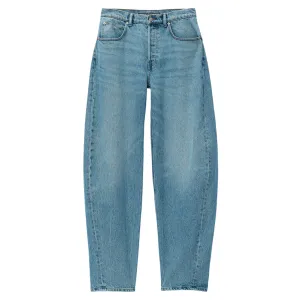 Oversized Low Rise Jean In Recycled Denim