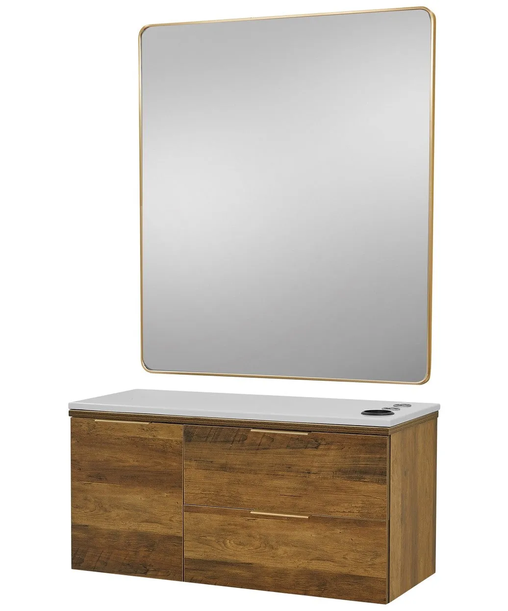 Pibbs 6002 Capri Styling Station with Standard Mirror