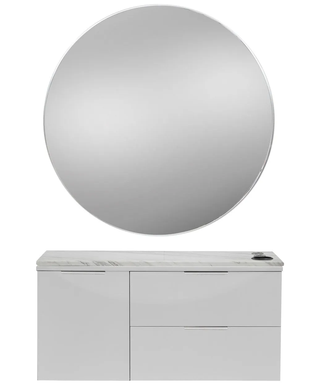 Pibbs 6002 Capri Styling Station with Standard Mirror