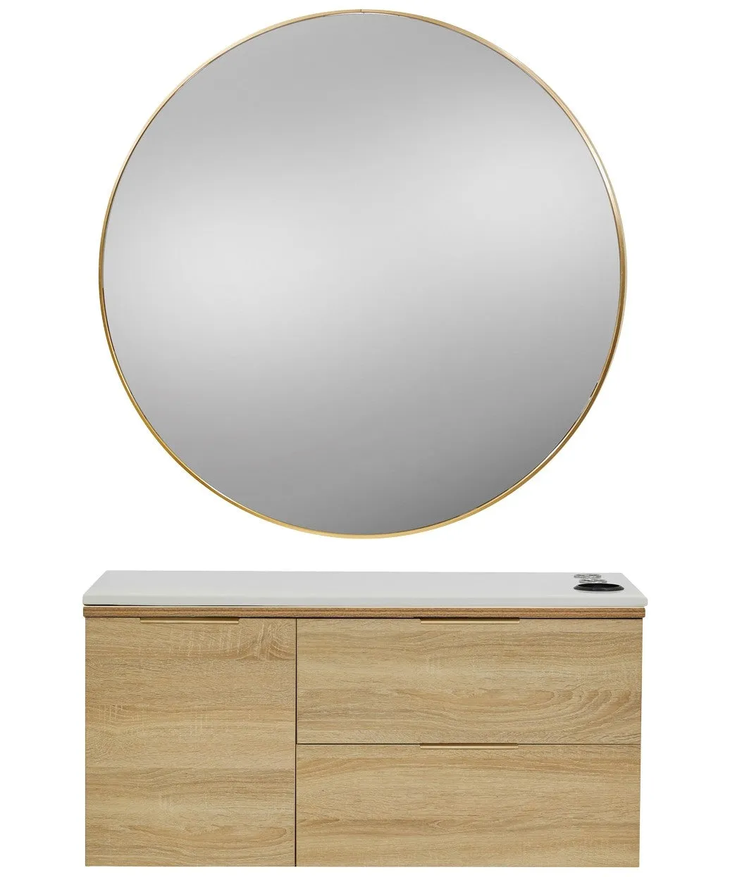 Pibbs 6002 Capri Styling Station with Standard Mirror