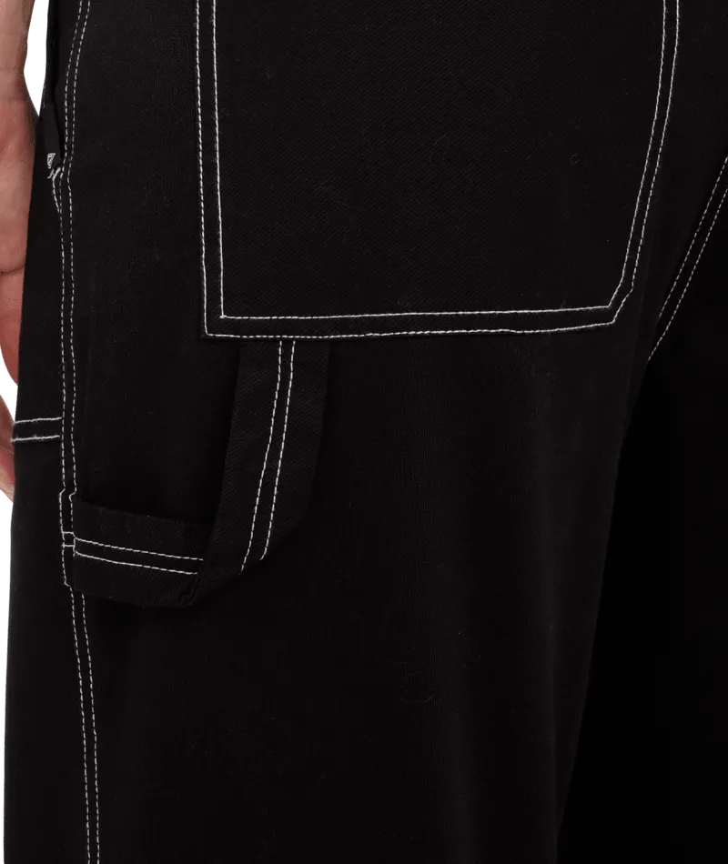 Stone Kraft Trousers in Black