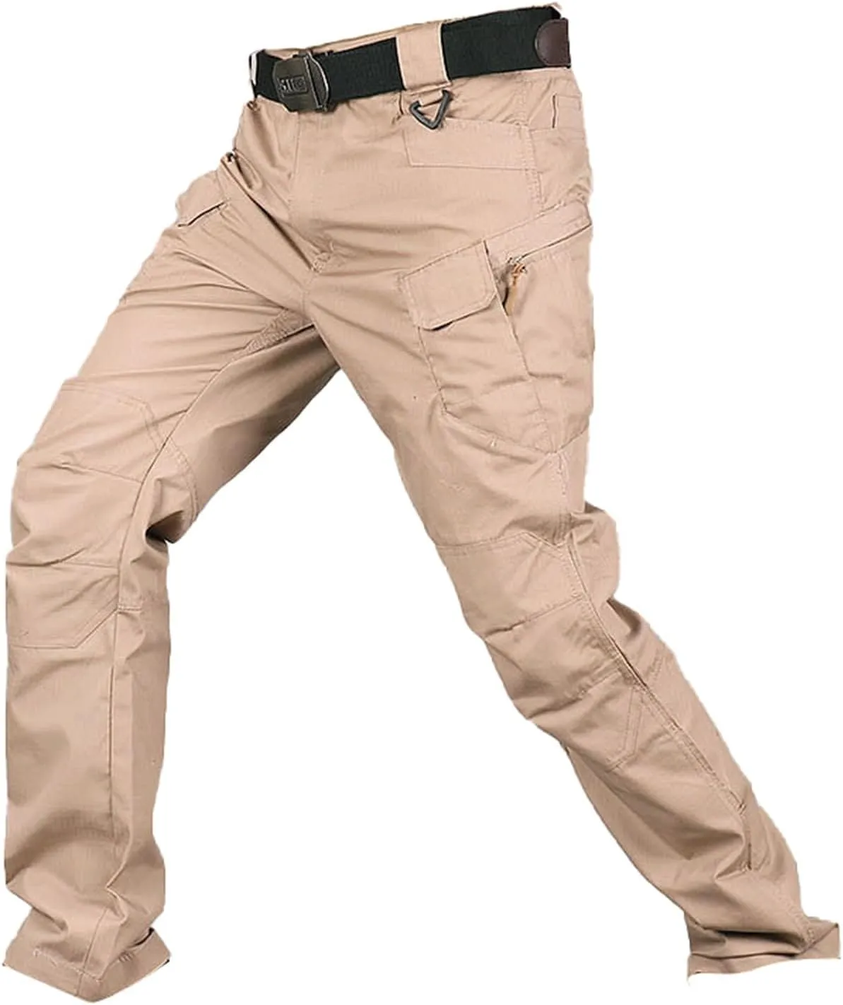 Tactical Work Cargo Pants for Men Ripstop Waterproof Stretch Pants Quick Dry Baggy Utility Outdoor Apparel