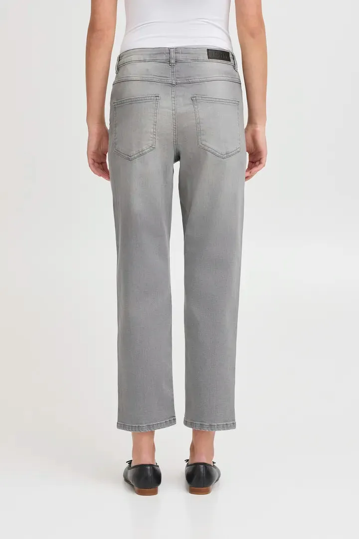 Twiggy Raven Jeans - Light Grey Wash