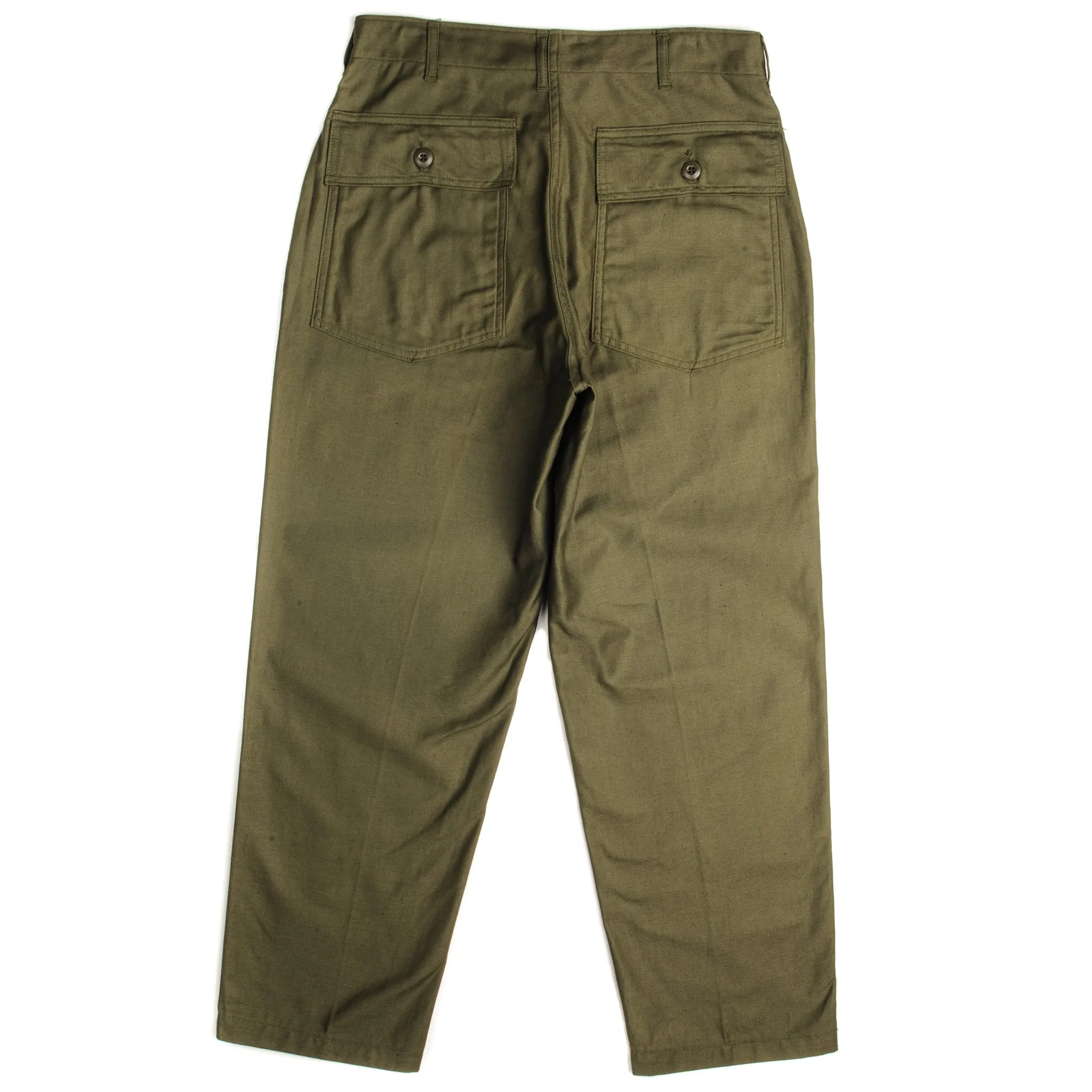 VINTAGE US ARMY UTILITY OG-107 SATEEN TROUSERS PANTS 1972 VIETNAM WAR SIZE W32 L29
